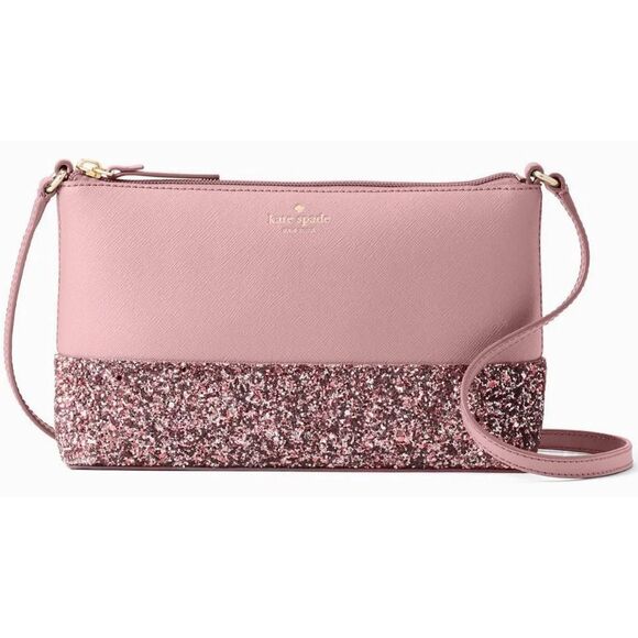 Kate Spade NY Greta Glitter Ramsey Crossbody NWOT - Picture 3 of 11